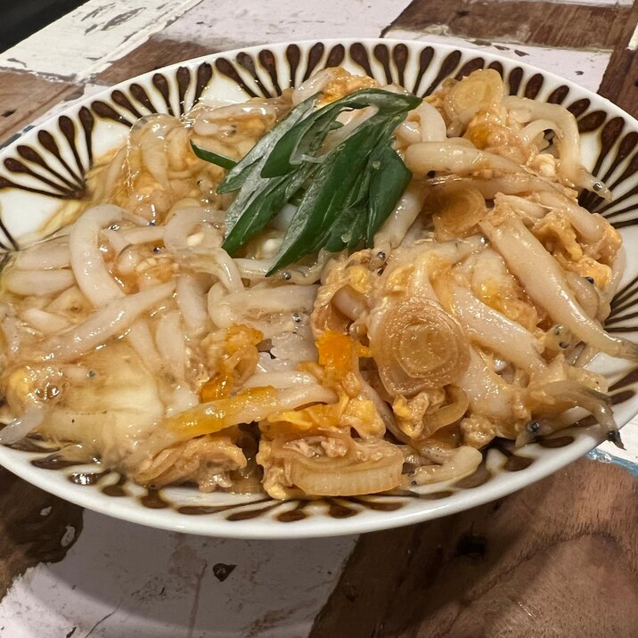 しらすの玉子とじ丼